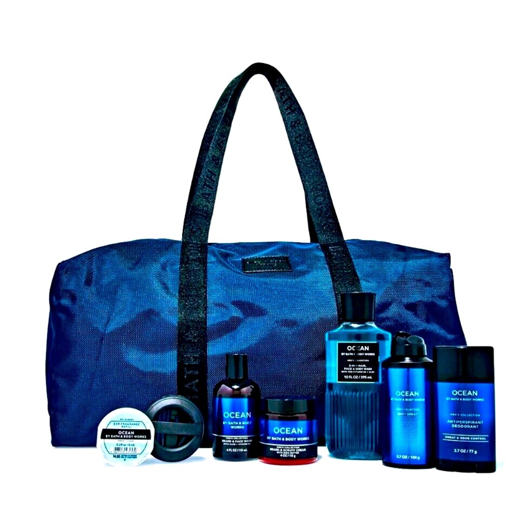 Bath & Body Works Men’s Ocean Gift Set & Duffle Bag